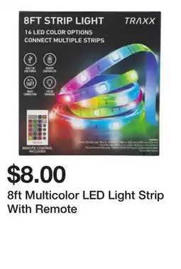 Five Below 8ft Multicolor LED Light Strip With Remote offer
