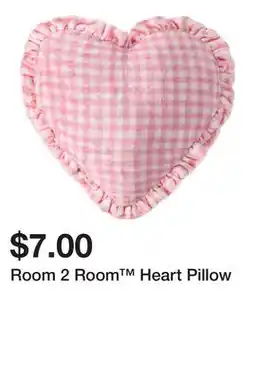 Five Below Room 2 Room Heart Pillow offer