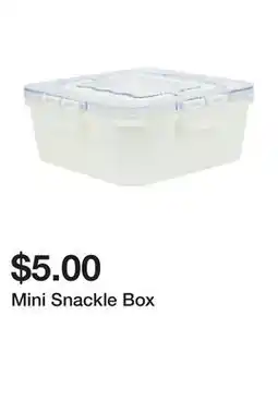 Five Below Mini Snackle Box offer