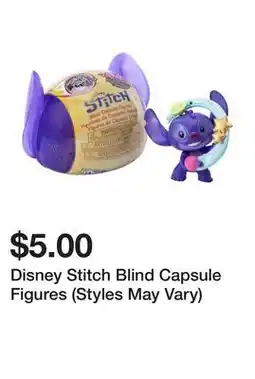 Five Below Disney Stitch Blind Capsule Figures (Styles May Vary) offer