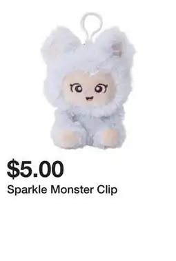 Five Below Sparkle Monster Clip offer