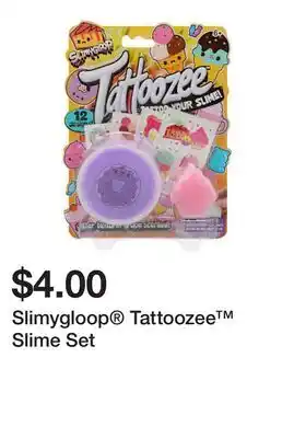 Five Below Slimygloop Tattoozee Slime Set offer