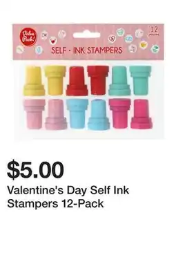 Five Below Valentine's Day Self Ink Stampers 12-Pack offer