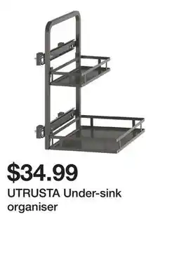 Ikea UTRUSTA Under-sink organiser offer