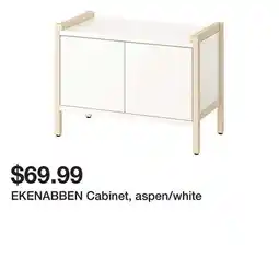 Ikea EKENABBEN Cabinet, aspen/white offer