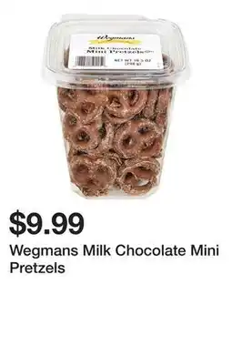 Wegmans Wegmans Milk Chocolate Mini Pretzels offer