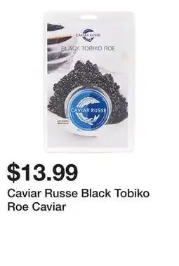 Wegmans Caviar Russe Black Tobiko Roe Caviar offer