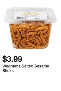Wegmans Wegmans Salted Sesame Sticks offer