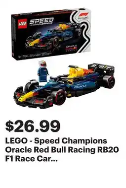 Best Buy LEGO - Speed Champions Oracle Red Bull Racing RB20 F1 Race Car Model Set 77243 offer