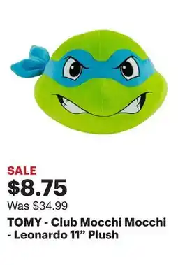 Best Buy TOMY - Club Mocchi Mocchi - Leonardo 11 Plush offer
