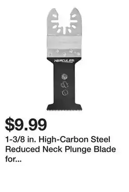 Harbor Freight Tools 1-3/8 in. High-Carbon Steel Reduced Neck Plunge Blade for Oscillating Multi-Tools offer