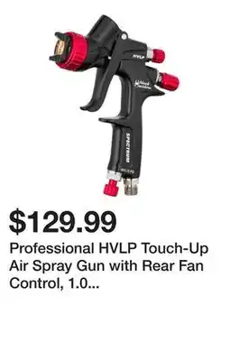 Harbor Freight Tools Professional HVLP Touch-Up Air Spray Gun with Rear Fan Control, 1.0 mm Nozzle offer