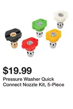 Harbor Freight Tools Pressure Washer Quick Connect Nozzle Kit, 5-Piece offer