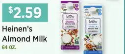 Heinen's Heinen's Almond Milk offer