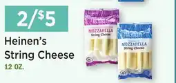 Heinen's Heinen's String Cheese offer