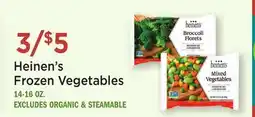 Heinen's Heinen's Frozen Vegetables offer