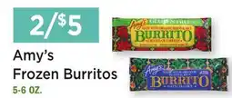 Heinen's Amy's Frozen Burritos offer