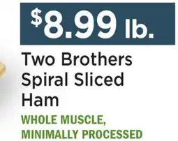 Heinen's Two Brothers Spiral Sliced Ham offer