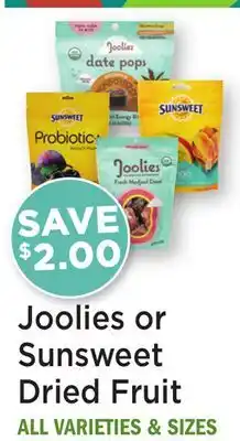 Heinen's Joolies or Sunsweet Dried Fruit offer