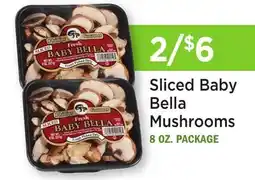Heinen's Sliced Baby Bella Mushrooms offer