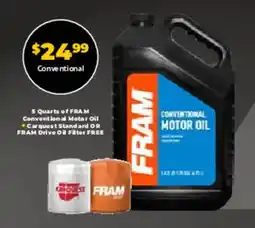 Advance Auto Parts Conventional motor oil offer