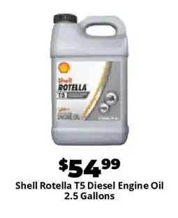 Advance Auto Parts Shell Rotella T5 Diesel Engine Oil 2.5 Gallons offer