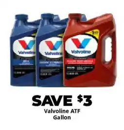Advance Auto Parts Valvoline atf gallon offer