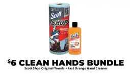 Advance Auto Parts Scott shop original towels + fast orange hand cleaner offer