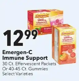 Cash Wise Emergen-C Immune Support offer