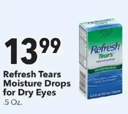 Cash Wise Refresh Tears Moisture Drops for Dry Eyes offer