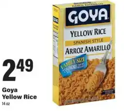 Big Y Goya Yellow Rice offer