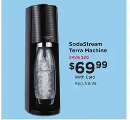 Kroger SodaStream Terra Machine offer