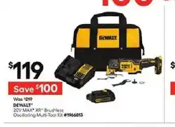Lowe's Oscillating Multi-Tool Kit offer
