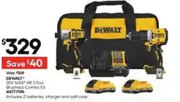 Lowe's 2-Tool Brushless Combo Kit offer