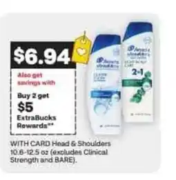 CVS Head & Shoulders offer