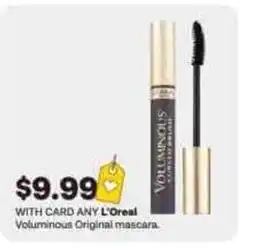 CVS L'Oreal Voluminous Original mascara offer