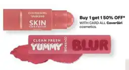 CVS CoverGirl cosmetics. offer