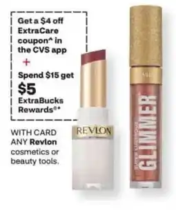 CVS Revlon cosmetics or beauty tools offer