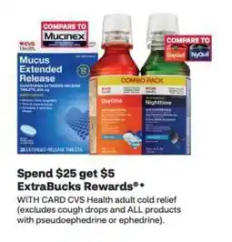 CVS CVS Health adult cold relief offer