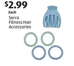 Aldi Serra Fitness Hair Accessories offer