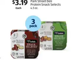 Aldi Park Street Deli Protein Snack Selects offer