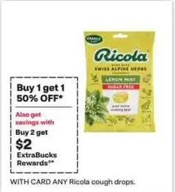 CVS Ricola offer