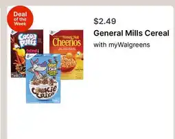 Walgreens General Mills Cereal offer