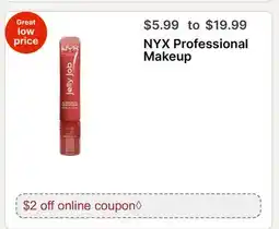 Walgreens NYX Professional Makeup offer