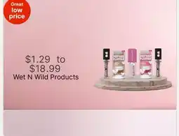 Walgreens Wet N Wild Products offer