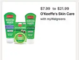 Walgreens O'Keeffe's Skin Care offer