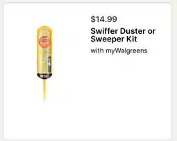 Walgreens Swiffer Duster or Sweeper Kit offer