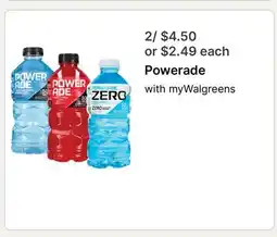 Walgreens Powerade offer