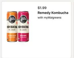Walgreens Remedy Kombucha offer