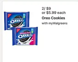 Walgreens Oreo Cookies offer